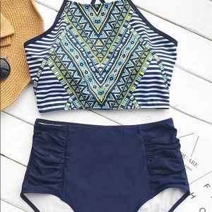 High waisted bikini